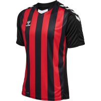 hummel Hmlcore Xk Striped Trikot S/S Herren - black/true red