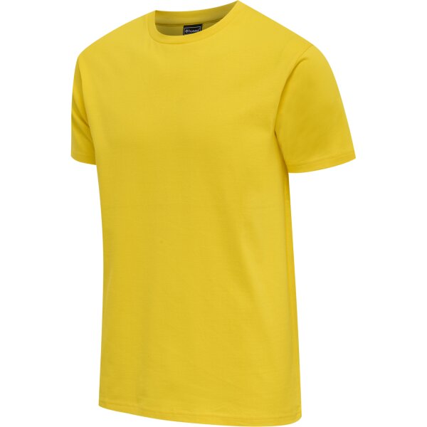 hummel Hmlred Basic T-Shirt S/S Herren - empire yellow