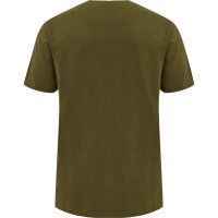 hummel Hmlred Basic T-Shirt S/S Herren - dark olive