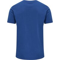 hummel Hmlred Basic T-Shirt S/S Herren - true blue