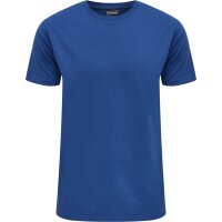 hummel Hmlred Basic T-Shirt S/S Herren - true blue