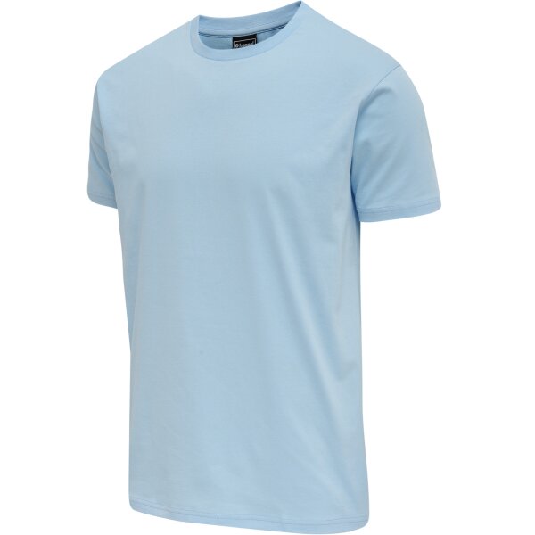 hummel Hmlred Basic T-Shirt S/S Herren - blue bell