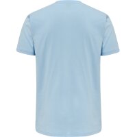 hummel Hmlred Basic T-Shirt S/S Herren - blue bell