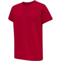 hummel Hmlred Basic T-Shirt S/S Kinder - tango red