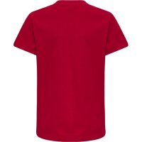 hummel Hmlred Basic T-Shirt S/S Kinder - tango red