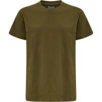 hummel Hmlred Basic T-Shirt S/S Kinder - dark olive