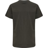 hummel Hmlred Basic T-Shirt S/S Kinder - raven