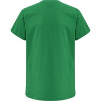 hummel Hmlred Basic T-Shirt S/S Kinder - jolly green