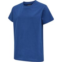 hummel Hmlred Basic T-Shirt S/S Kinder - true blue