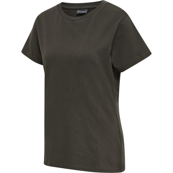 hummel Hmlred Basic T-Shirt S/S Damen - raven