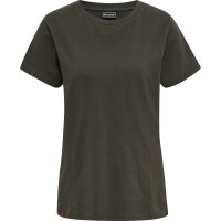 hummel Hmlred Basic T-Shirt S/S Damen - raven