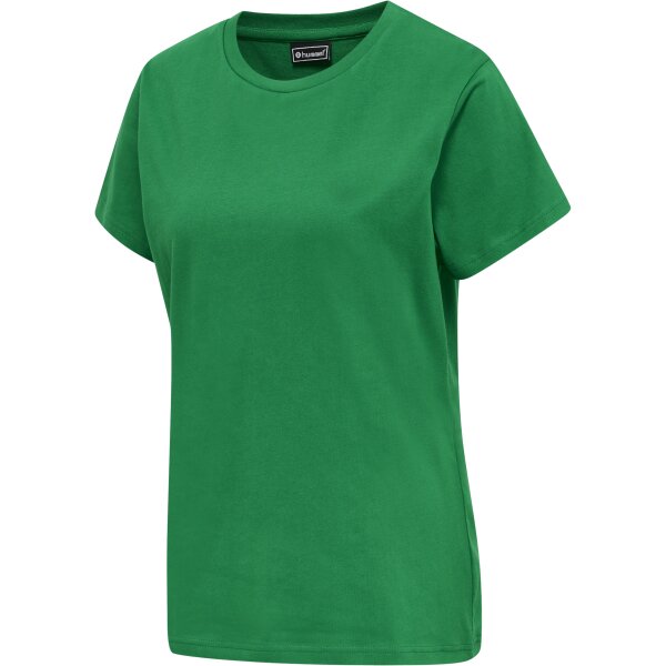 hummel Hmlred Basic T-Shirt S/S Damen - jolly green