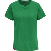 hummel Hmlred Basic T-Shirt S/S Damen - jolly green