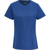 hummel Hmlred Basic T-Shirt S/S Damen - true blue