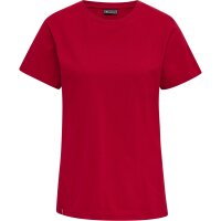 hummel Hmlred Heavy T-Shirt S/S Damen - tango red