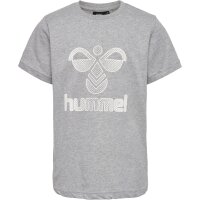 hummel Hmlproud T-Shirt S/S Kinder - grey melange