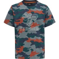 hummel Hmljackson T-Shirt S/S Jungen - stormy weather