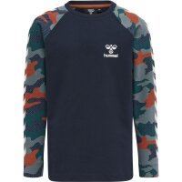 hummel Hmljackson T-Shirt L/S Jungen - stormy weather