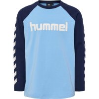 hummel Hmlboys T-Shirt L/S Jungen - dusk blue