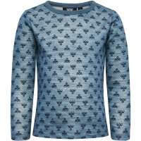 hummel Hmlvilmo T-Shirt L/S Kinder - stormy weather