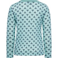 hummel Hmlvilmo T-Shirt L/S Kinder - mineral blue