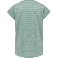 hummel Hmlsutkin T-Shirt S/S Mädchen - mineral blue