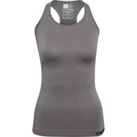 hummel Hmltif Seamless Top Damen - charcoal gray