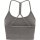 hummel Hmltiffy Seamless Sports Top Damen - charcoal gray