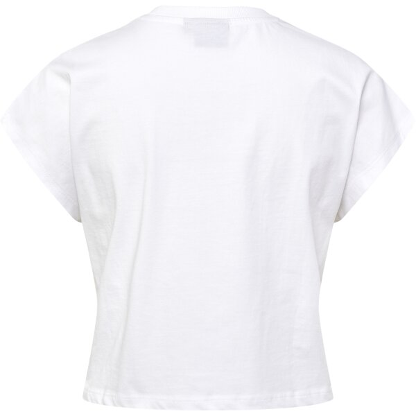 hummel Hmllgc June Cropped T-Shirt Damen - white