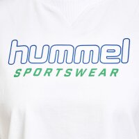 hummel Hmllgc June Cropped T-Shirt Damen - white