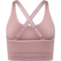 hummel Hmlclea Seamless Sports Top Damen - woodrose/rose...