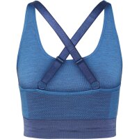 hummel Hmlclea Seamless Sports Top Damen - riviera/insignia blue melange