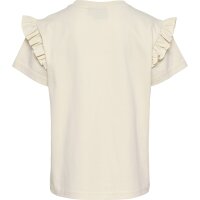 hummel Hmlflowy Ruffle T-Shirt S/S Mädchen - birch