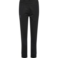 hummel Hmloffgrid Cotton Trainingshose Wo Damen - jet black/forged iron