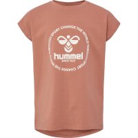 hummel Hmljumpy T-Shirt S/S M&auml;dchen - copper brown