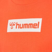 hummel Hmlflow T-Shirt S/S Jungen - cherry tomato