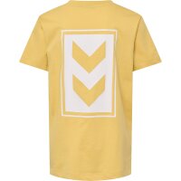 hummel Hmlflow T-Shirt S/S Jungen - ochre