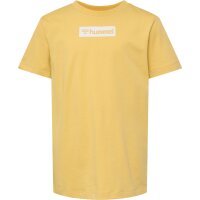 hummel Hmlflow T-Shirt S/S Jungen - ochre