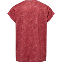 hummel Hmlnanna T-Shirt S/S M&auml;dchen - earth red