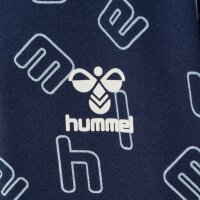 hummel Hmlflow Aop T-Shirt S/S Jungen - black iris