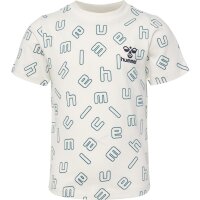 hummel Hmlflow Aop T-Shirt S/S Jungen - marshmallow