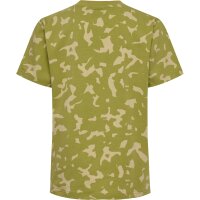 hummel Hmlrush Aop T-Shirt S/S Jungen - green olive