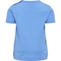 hummel Hmlglad Block T-Shirt S/S Jungen - silver lake blue