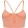 hummel Hmlci Seamless Scrunch Sports Bra Damen - canyon sunset melange