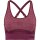 hummel Hmlclea Seamless Sports Top Damen - grape wine/crushed berry mel