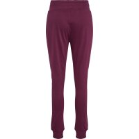 hummel Hmllegacy Tapered Trainingshose Damen - grape wine