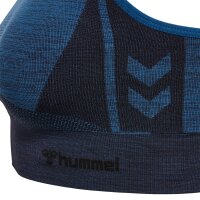 hummel Hmlclea Seamless Sports Top Damen - insignia blue melange