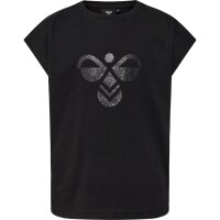 hummel Hmldiez T-Shirt S/S M&auml;dchen - black