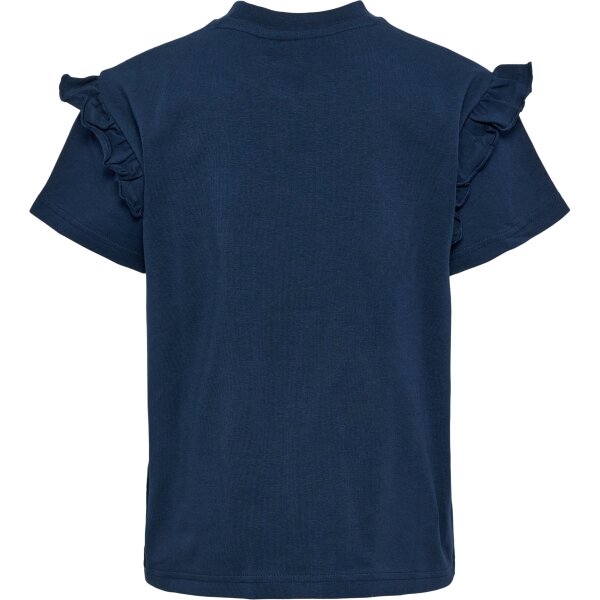 hummel Hmlviolet T-Shirt S/S Mädchen - dress blues