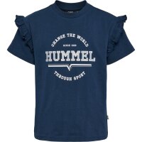 hummel Hmlviolet T-Shirt S/S M&auml;dchen - dress blues